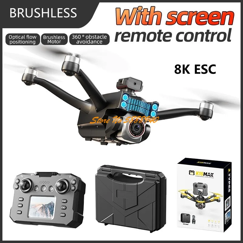 8K ESC Brushless Remote Contro - Drone Controller Screen ulasan dan harga