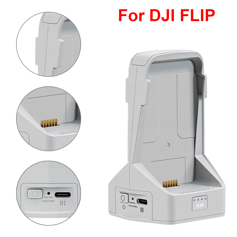 Battery Charger For DJI Flip T - Drone Battery Adapter ulasan dan harga
