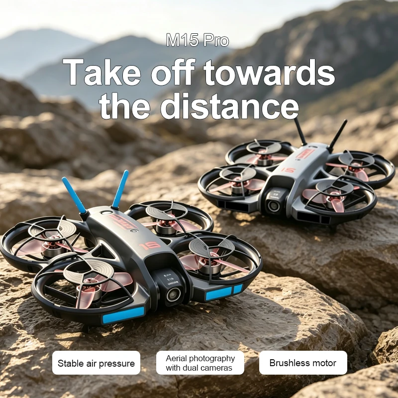 2026 New M15 FPV Drone with Sc - Drone Controller Screen ulasan dan harga