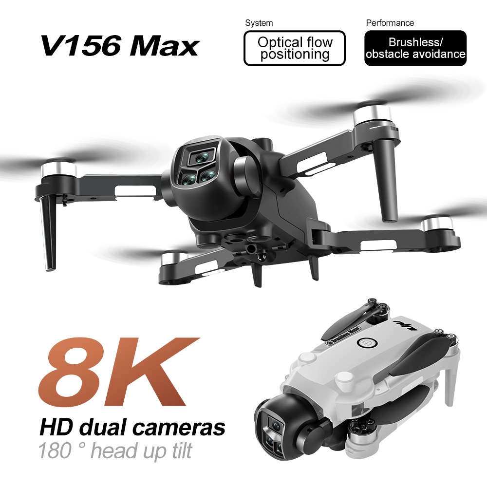 V156 Max Drone 4K Professional - Jjrc Drone X12 ulasan dan harga