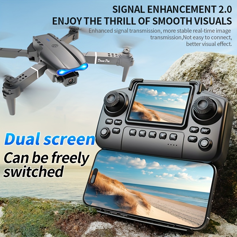 2026 Upgraded E99 PRO MAX Fold - Drone Controller Screen ulasan dan harga