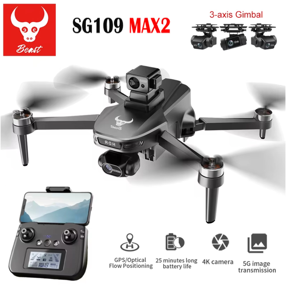 SG109 MAX2 Professional FPV 8K - Jjrc Drone X12 ulasan dan harga